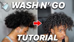 My WASH N' GO ROUTINE