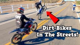 Dirt Bikes in The Streets To The Hills - Buttery Vlogs Ep229