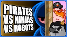 Robo-Hitler, Ninjas & Pirates | 10 Second Ninja & 10SNX Game Reviews