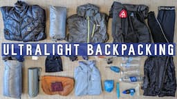 Ultralight Backpacking | Appalachian Trail Gear List