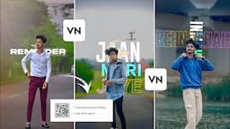 Vn Behind Lyrics Video Editing | Behind Person Lyrics Video Editing In Vn App | Vn Lyrics Editing