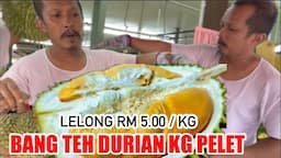 DURIAN MURAH RM5, BLACK THORN OCHEE, MUSANG KING, BANG TEH DURIAN, KG PELET KUBANG SEMANG PENANG.