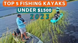 The BEST Fishing Kayaks Under $1500 (Winter 2023)