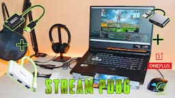 HDMI Capture Card PUBG Live Streaming | OBS Full Setup Guides | Oneplus 7T