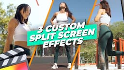 3 Ways to Make SPLIT SCREENS in Final Cut Pro