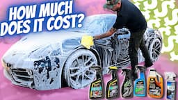 HOW MUCH DOES IT COST TO WASH YOUR CAR? | Car Detailing Tips and Trick