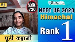 How to Prepare for NEET? Learn from Topper Bhavya Sharma Rank 1 (Himachal)