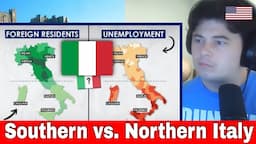 American Reacts Why Are North & South Italy So Different From Each Other?