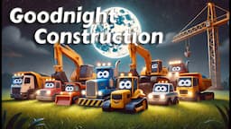 Goodnight Construction Site 👷🏼🚧 | THE IDEAL Cozy Bedtime Stories for Babies and Toddlers