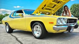 Test Drive 1973 Plymouth Satellite $22,900 Maple Motors #2665 Barbie Porter as Miss Daisy