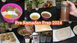 🌙Pre Ramadan Preparation Vlog 2024|Ramzan ki Tayari|Ideas To Save Time In Ramadhan|Sonia Daily Vlogs