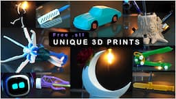 MUST-SEE 3D Prints Ideas & FREE .Stl Files 😍 Part 44 #3dprinting