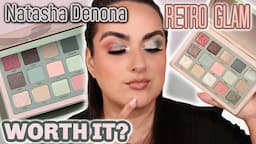 NATASHA DENONA RETRO GLAM PALETTE! WORTH IT? | 2 LOOKS