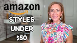 Amazon Fashion  - Nothing over $50! I found some petite friendly styles I think you'll love!