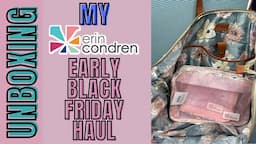 NEW! UNBOXING MY ERIN CONDREN EARLY BLACK FRIDAY HAUL | FLORA & LEOPARD ITEMS!!