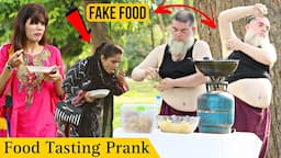 Fake Food Tasting Prank 😜@ThatWasCrazy