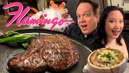 The Flamingo Las Vegas ULTIMATE Steak Dinner! Bugsy & Meyer's Steakhouse Restaurant Review