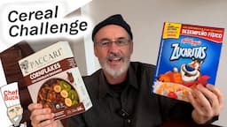 Chocolate Corn Flakes Cereal Challenge