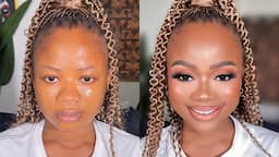 SIMPLE MAKEUP TRANSFORMATION USING NIGERIAN BRAND PRODUCTS