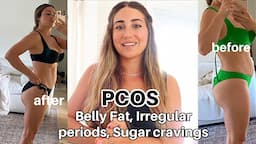 PCOS| How to lose PCOS belly fat, Supplements, Regulate Period