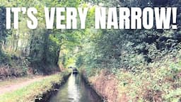 A Very SKINNY CANAL In Our Very NARROW BOAT Heading For The Shropshire Union Ep 43