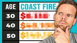 How to Reach Coast FIRE by Age 30, 40 and 50