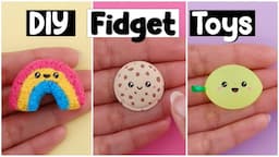 DIY Miniature POP IT Fidget Toys - Viral TikTok Anti-Stress Fidgets!