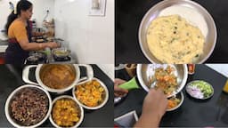 Friday | cooking Vlog | Orange Peel Kuzhambu | Rava Pongal | | Sweet Potato | Simple Lunch Menu