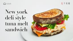 🇺🇸 New York Deli style Tuna melt sandwich homemade recipe