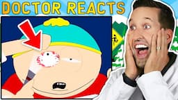 Doctor ER Reacts to South Park Medical Scenes | Compilation