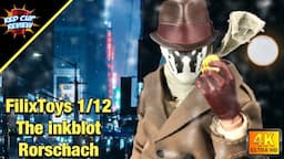 Filix Toys Inkblot 1/12 Rorschach Action Figure Review