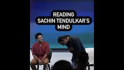 Reading @sachintendulkar's Mind | Karan Singh Magic