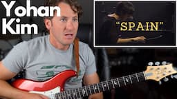 Guitar Teacher REACTS: "Spain" YOHAN KIM & Friends | LIVE