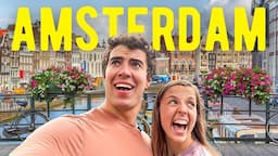 First Time in the NETHERLANDS 🇳🇱 (Exploring Amsterdam)