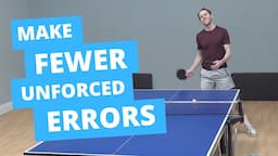 Make FEWER unforced ERRORS (real coaching session with Tim)