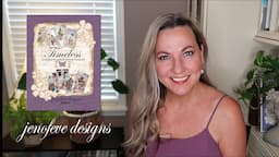 NEW "Timeless" Printable Scrapbook Album Templates ~ Introduction Video