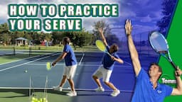 How To Practice Your Serve