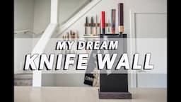 My Dream Knife Wall | My Entire Japanese Kitchen Knife Collection on ONE Wall