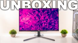 AOC Q27G3XMN Mini LED 27" Gaming Monitor Unboxing