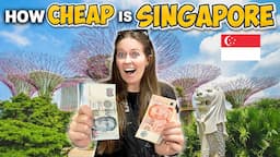 Is Singapore REALLY That EXPENSIVE? 🇸🇬 Possible ON A BUDGET?