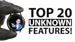 Top 20 Unknown Samsung Galaxy Watch 4 Features!