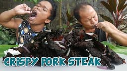 CRISPY PORK STEAK