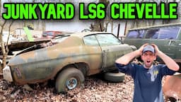 Finding a 1970 LS6 Chevelle in a Camaro Junkyard!