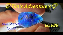 16.6 ct rough sapphire💎Tim's Adventure's💎⛏️ Ep. 688