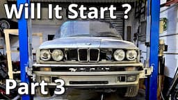 Sat for 4 Years, Will It Start? | BMW E30 325i Touring Restoration - Episode 3