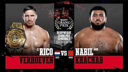 Rico Verhoeven v Nabil Khachab | GLORY Heavyweight Grand Prix 2024