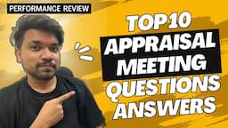 Top 10 Appraisal Meeting Questions-Answers 2023  [English + Hindi] | NitMan Talks