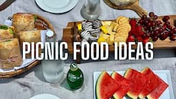 Picnic Food Ideas! | WHATS IN MY PICNIC BASKET