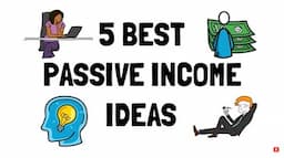 5 BEST PASSIVE INCOME IDEAS - How to make money online. 5 things everyone can do STARTING TODAY