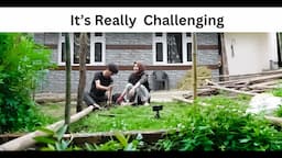 It's Really Challenging || Building a Tent || Garlic Season || Hill में Chill